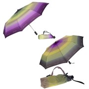Зонт полный автомат цвет: Фиолетовый с салатовым