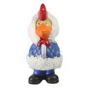 Фигурка декоративная Петух в пальто 7780455
