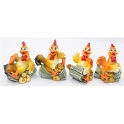 Фигурка декоративная Петушок L3.4W2.8H4см