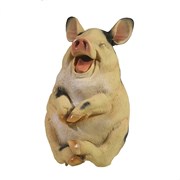 Фигура декоративная Свинка Туся L16W13H24см