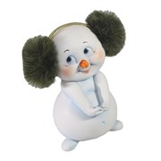 Фигура декоративная Снеговичок L6W7H10см