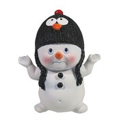 Фигура декоративная Снеговик L8.5W10.5H11.5см