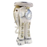 Изделие декоративное Слон цвет: слоновая кость L35W35H73.5см