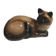 Фигура декоративная Кошка сиамская L17W11H10.5см