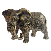 Фигура декоративная Слон африканский цвет: брозна L17.5W9H13см