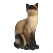 Фигура декоративная Кошка сиамская L12W9H20см