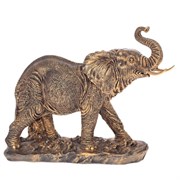 Фигура декоративная Слон цвет: бронза L43W17H36см
