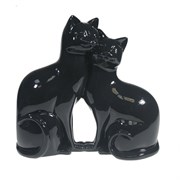 Фигура декоративная Кошки цвет: черный 713434/C007