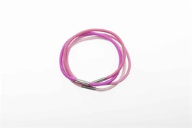 Резинки для волос радуга красная, midi (8 шт) Деваль Бьюти (Dewal Beauty) DBR5