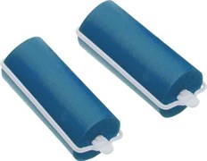 Бигуди резиновые синие d 16 мм x 70 мм (10 шт) Деваль Бьюти (Dewal Beauty) DBRZ16