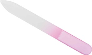 Пилка стеклянная розовая 9 см Деваль Бьюти (Dewal Beauty) GF-02
