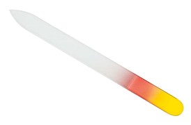 Пилка стеклянная красная 9,5 см Деваль Бьюти (Dewal Beauty) GF-01R