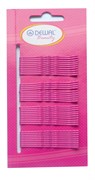 Невидимки розовые 50 мм (40 шт) волна Деваль Бьюти (Dewal Beauty) N-40PINK