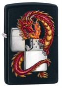 Широкая зажигалка Zippo ORIENTAL DRAGON 218