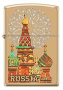 Широкая зажигалка Zippo  KREMLIN 254B