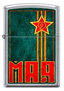 Широкая зажигалка Zippo VICTORY DAY 207