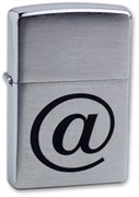 Широкая зажигалка Zippo 200 Internet