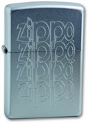 Широкая зажигалка Zippo LOGO 205