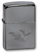 Широкая зажигалка Zippo BATS/MOON 150