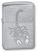 Широкая зажигалка Zippo Scorpion 200