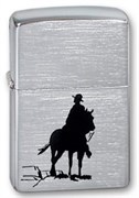 Широкая зажигалка Zippo Broncо 200