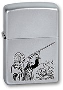Широкая зажигалка Zippo Hunter 205