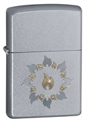 Широкая зажигалка Zippo Ring Of Fire 21192