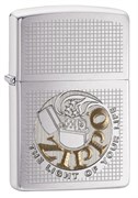 Зажигалка Brushed Chrome Зиппо (Zippo) 29236