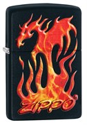 Зажигалка Zippo Classic с покрытием Black Matte, 29735