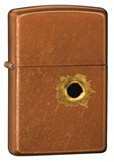 Широкая зажигалка Zippo Bs Bullethle/tofee 24717