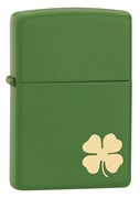 Широкая зажигалка Zippo Shamrock 21032