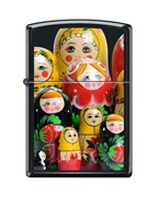 Широкая зажигалка Zippo MATROSHKA DOLL 218