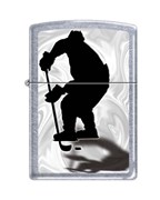 Широкая зажигалка Zippo HOCKEY 207
