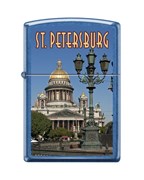 Широкая зажигалка Zippo 24534 ST ISSACS