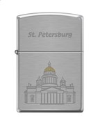 Широкая зажигалка Zippo ST ISSACS 200