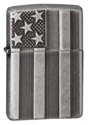 Зажигалка Armor™ Antique Silver Plate™ Зиппо (Zippo) 28974