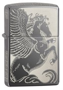 Широкая зажигалка Zippo Pegasus 28802