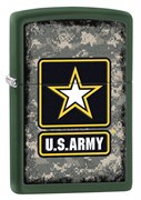 Широкая зажигалка Zippo U.S. Army 28631