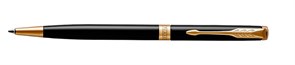 Ручка шариковая тонкая Essential Sonnet Laque Black GT Паркер (Parker) 1931498