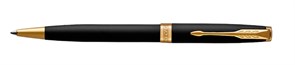 Ручка шариковая Essential Sonnet Matte Black GT Паркер (Parker) 1931519