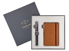 Набор: Перьевая ручка Urban Premium Ebony + блокнот Паркер (Parker) 2018976
