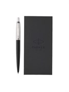Набор: Ручка шариковая Jotter Bond Street Black CT + блокнот Паркер (Parker) 2020375