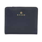 Кошелёк Кросс (Cross) Monaco Navy, кожа наппа, гладкая, цвет тёмно-синий, 11 x 9 x 2,5 см