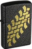Широкая зажигалка Zippo Tire Tracks 236 - фото 102992