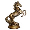 Фигура декоративная Конь большой цвет: черненое золото Н115см - фото 106858