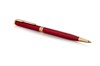 Ручка шариковая тонкая Essential Sonnet Laque Red GT Паркер (Parker) 1931477 - фото 108111