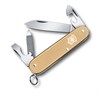 Нож перочинный Викторинокс (Victorinox) Cadet Alox, 84 мм, 9 функций, алюминиевая рукоять, золотистый - фото 112384