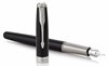 Ручка перьевая Паркер (Parker) Sonnet Core F530 (1948312) LaqBlack СT F перо золото 18K покрытое палладием по - фото 115016