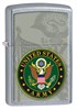 Широкая зажигалка Zippo US Army 28632 - фото 172532