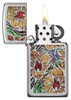 Зажигалка Slim® Zippo с покрытием High Polish Chrome 29702 - фото 184673